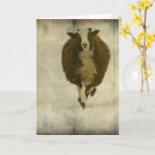 Läufer Karte (Gelbe Blume)