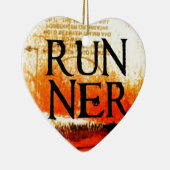 Läufer Keramik Ornament (Rechts)