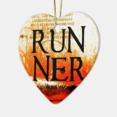 Läufer Keramik Ornament (Links)