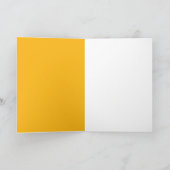 Läufer-Küken-Halbmarathon-Gruß-Karte Karte (Innenseite)