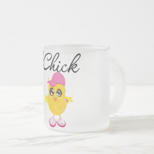 Läufer-Küken Mattglastasse (VorderseiteRechts)