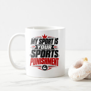 Läufer Mein Sport Ist Deine Sportstrafe Bekleidung Kaffeetasse