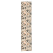 Läufer mit Vintage-Blumenmuster (Vorderseite)