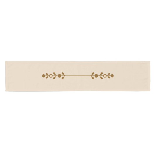 Läufer neutrales Landhaus Blumenmuster (Horizontal)