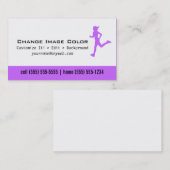 Läufer - persönliche Visitenkarte (Vorne/Hinten)