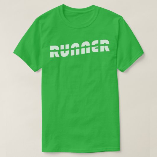 Läufer T-Shirt (Design vorne)
