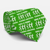 Läufer Weihnachten Krawatte (Gerollt)