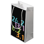 Läuferabstandslaufen themenorientiert kleine geschenktüte (Rückseite Schrägansicht)