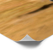 Läuferbereit - Pferdemalerei Poster (Ecke)