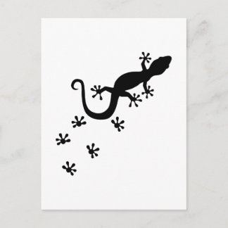 Laufgecko Postkarte