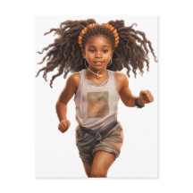 Läufige schwarze Mädchen Magie melanin braune Haut