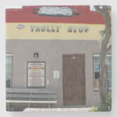 Laufkatze-Halt Steinuntersetzer (Vorderseite)