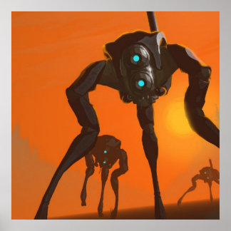 Lauflernhilfen [Orange] Poster