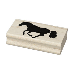 Laufpferd-Briefmarke Gummistempel