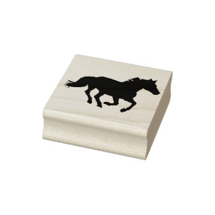 Laufpferd-Briefmarke Gummistempel
