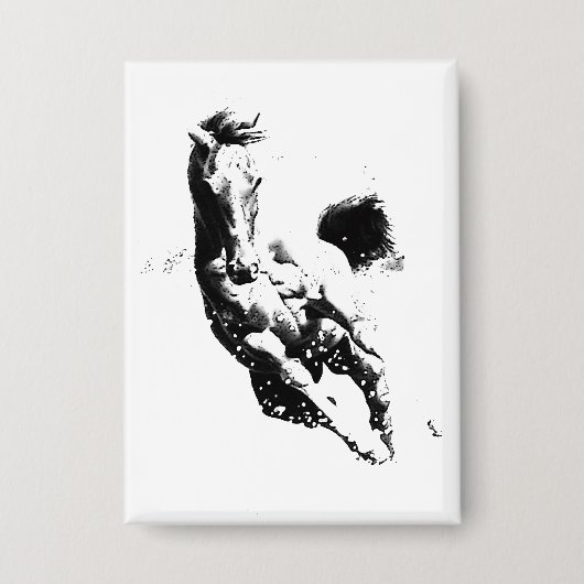 Laufpferd Button (Vorderseite)