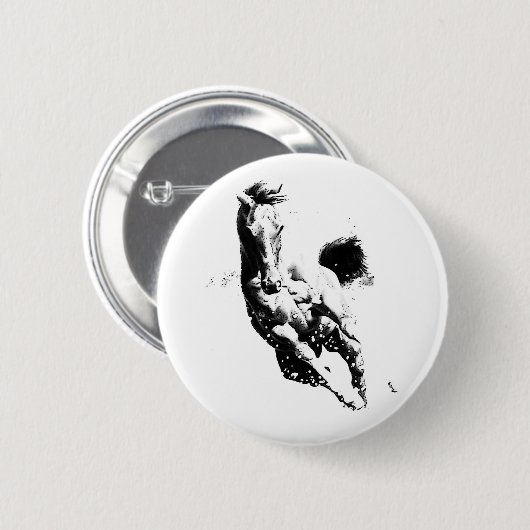 Laufpferd Button (Vorne & Hinten)