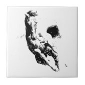 Laufpferd Fliese (Vorderseite)