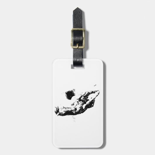 Laufpferd Gepäckanhänger (Vorderseite vertikal)