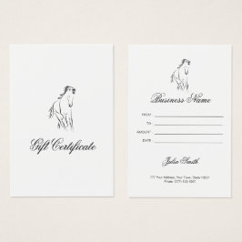 Laufpferd in schwarzer Farbe