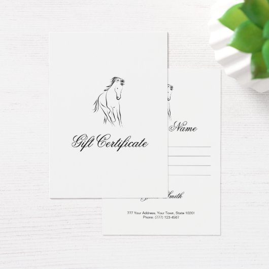 Laufpferd in schwarzer Farbe (Schreibtisch)