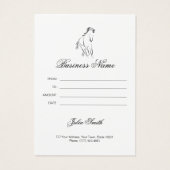 Laufpferd in schwarzer Farbe (Rückseite)