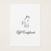 Laufpferd in schwarzer Farbe (Vorderseite)