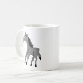 Laufpferd Kaffeetasse (Vorderseite Links)