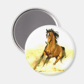 Laufpferd Magnet (Vorderseite/Rückseite)