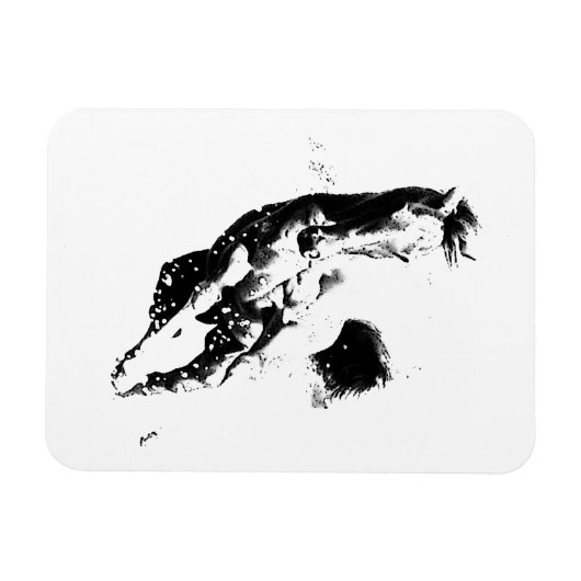 Laufpferd Magnet (Horizontal)