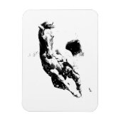 Laufpferd Magnet (Vertikal)