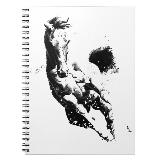 Laufpferd Notizblock (Vorderseite)