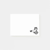 Laufpferd Post-it Klebezettel (Vorderseite)