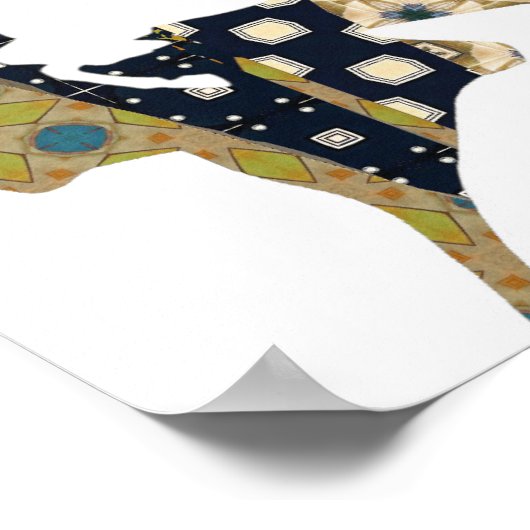 Laufpferd Poster (Ecke)