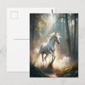 Laufpferd Postkarte (Vorne/Hinten)