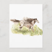 Laufpferd Postkarte (Vorderseite)