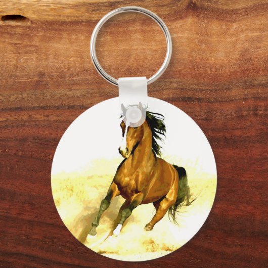 Laufpferd Schlüsselanhänger (Vorderseite)