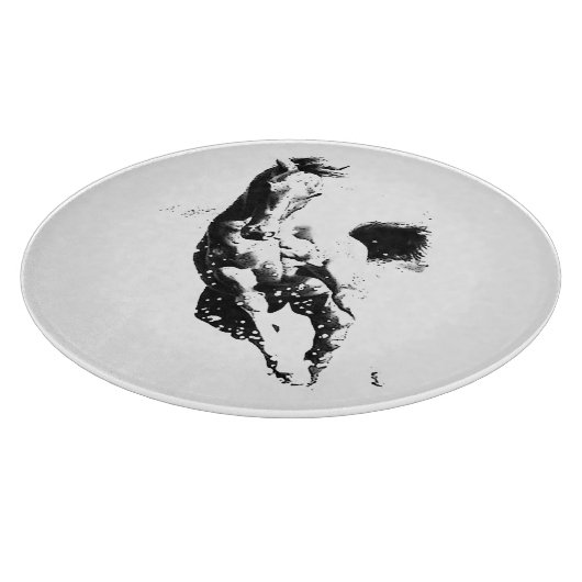 Laufpferd Schneidebrett (Ecke)