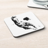 Laufpferd Untersetzer (Linke Seite)