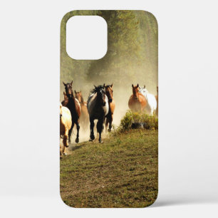 Laufpferde auf der Ranch von Montana Case-Mate iPhone Hülle