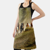 Laufpferde auf der Ranch von Montana Schürze (InSitu)