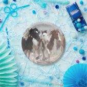 Laufpferde Pappteller (Party)