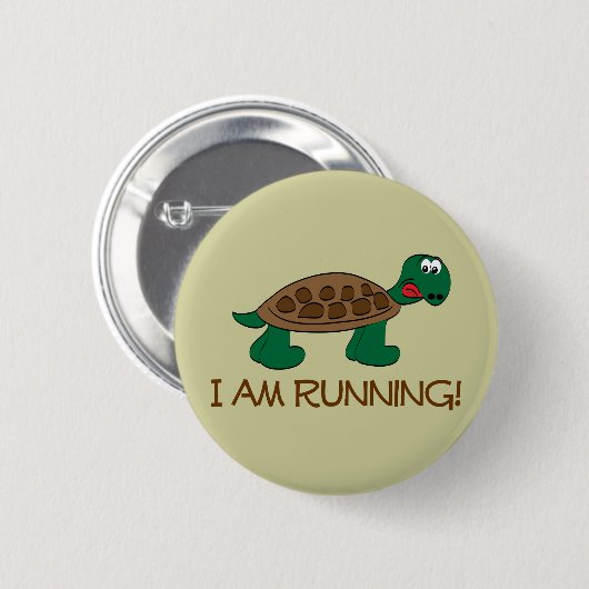 Laufschildkröte Button (Vorne & Hinten)