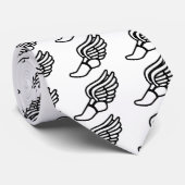 Laufschuh mit Flügeln Krawatte (Gerollt)