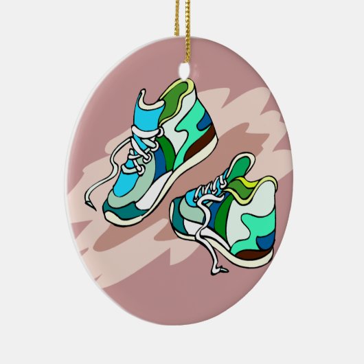 Laufschuhe Keramik Ornament (Rechts)