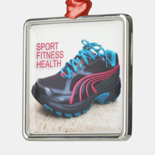 Laufschuhe Silbernes Ornament (Links)