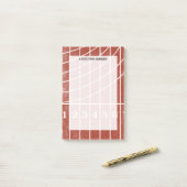 Laufspur für Läufer und Trainer Post-it Klebezettel (Auf Schreibtisch)