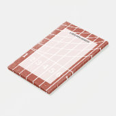 Laufspur für Läufer und Trainer Post-it Klebezettel (angewinkelt)