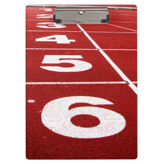 Laufspur Klemmbrett (Vorderseite)