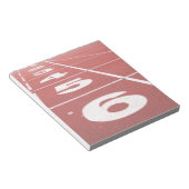 Laufspur Notizblock (angewinkelt)